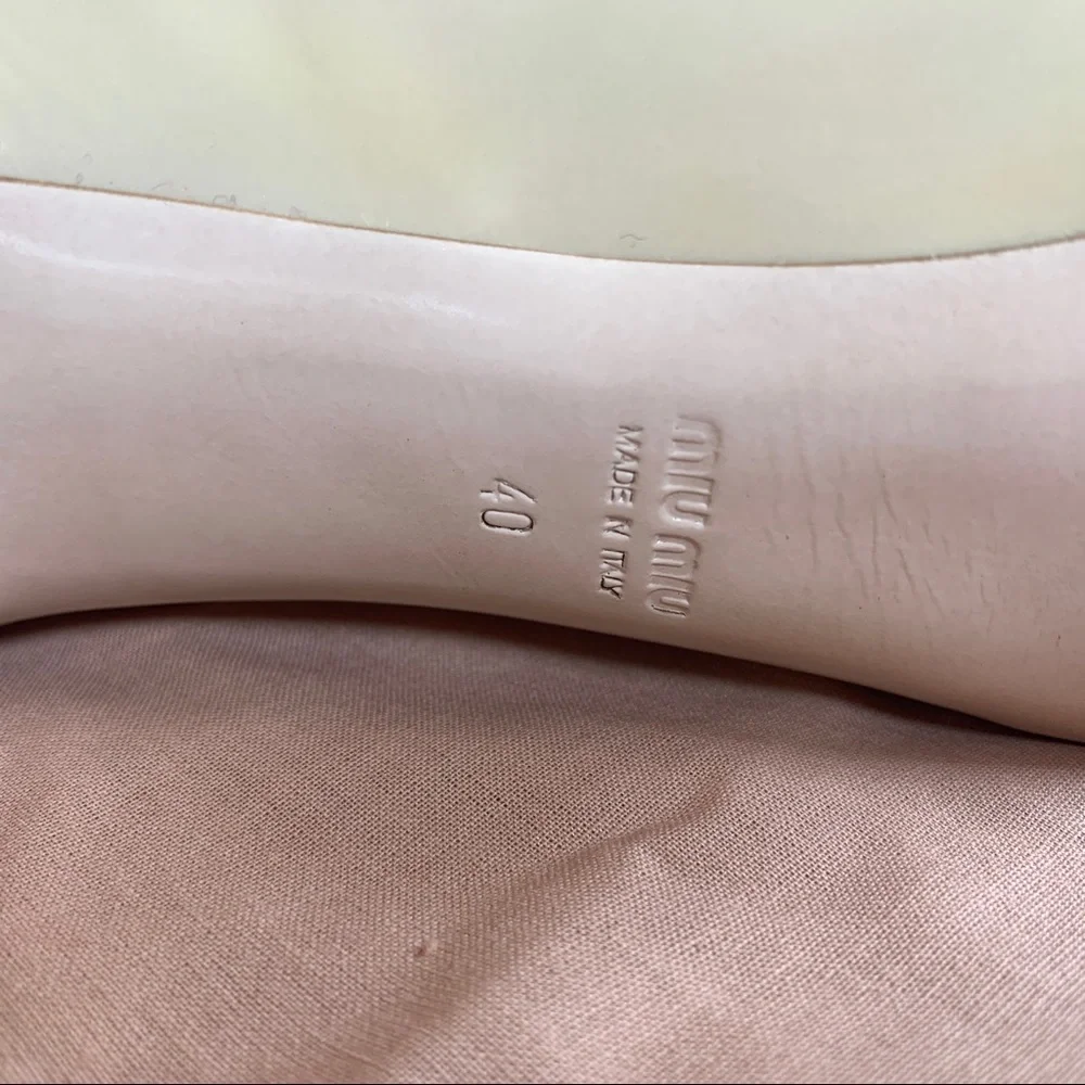 Miu Miu Peep Toe Pumps‎